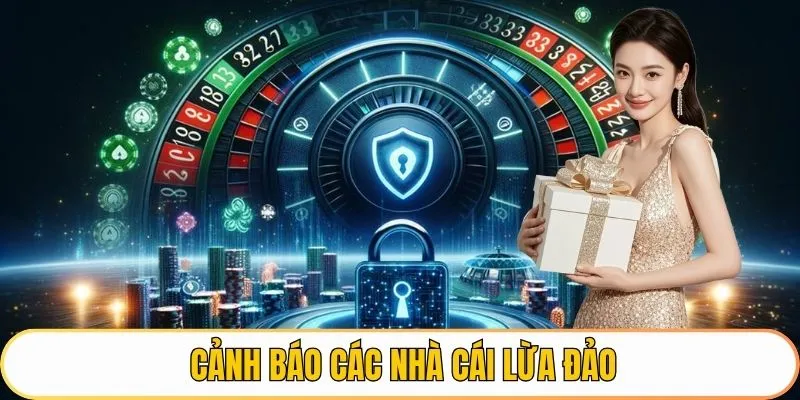 ảnh đại diện cảnh báo các nhà cái lừa đảo