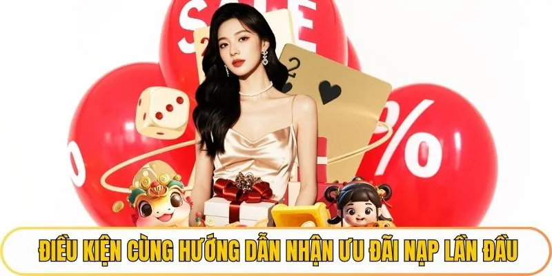 Điều kiện cùng hướng dẫn nhận ưu đãi nạp lần đầu