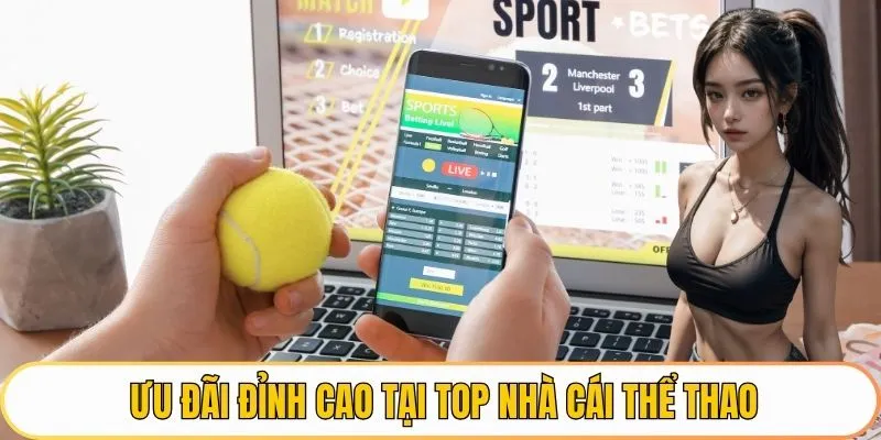 Ưu đãi đỉnh cao tại top nhà cái thể thao